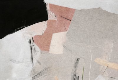 Composição abstrata em tons suaves de Alma