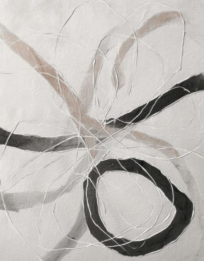 Espirais com textura neutra de Alma