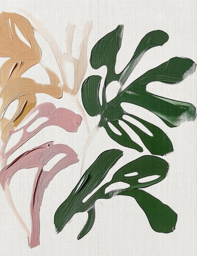Soft Botanical Monstera de Alma
