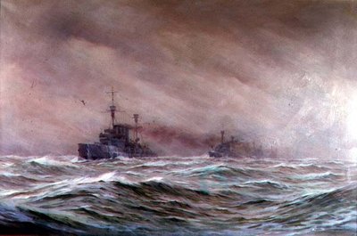 Segundo Esquadrão de Cruzeiros, Mar do Norte 1914-16 de Alma Claude Burlton Cull