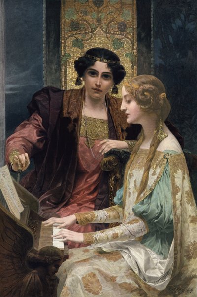 Fazendo música de Alois Hans Schram