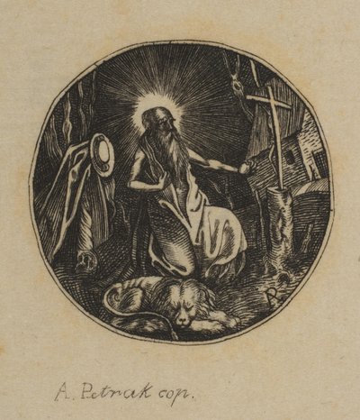 São Jerônimo, século XIX. de Alois Petrak