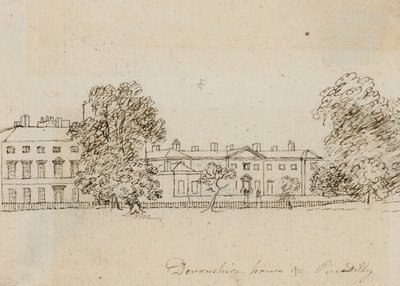 Devonshire House, Piccadilly, Londres de Alois Schonn