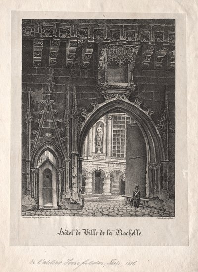 Hotel da Ville de la Rochelle, França. de Alois Senefelder