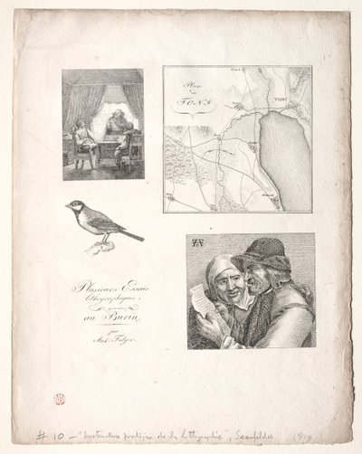 A arte da litografia: quatro assuntos após Falger. de Alois Senefelder