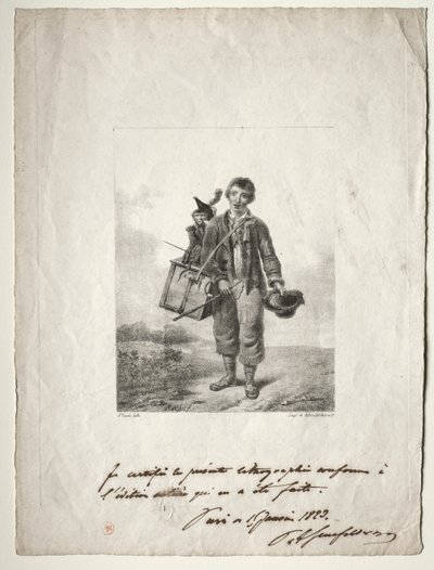 Moedor de Órgãos. de Alois Senefelder