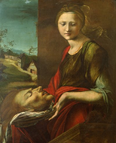 Salomé com a cabeça de João Baptista, c.1512-16 de Alonso Berruguete