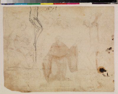 Cristo crucificado, verso, século XVII de Alonso Cano
