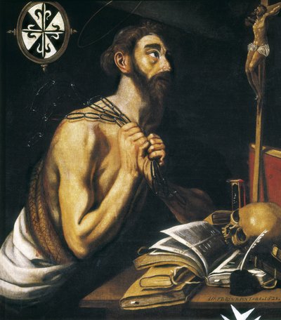 São Domingos penitente. 1621 (óleo sobre tela) de Alonso Florin