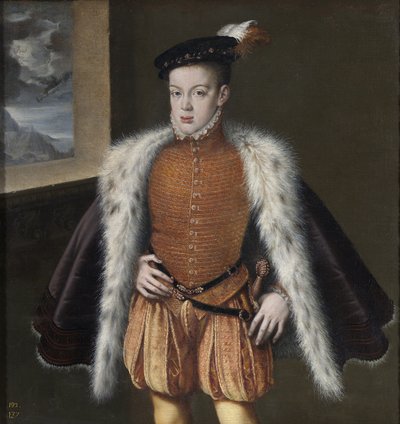 Don Carlos, Príncipe das Astúrias, 1555-1559 de Alonso Sánchez Coello