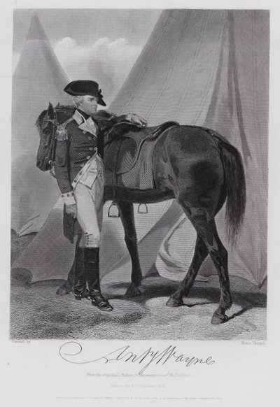 Anthony Wayne (gravura) de Alonzo (after) Chappel
