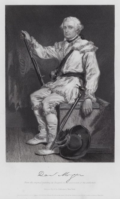 Daniel Morgan (gravura) de Alonzo (after) Chappel
