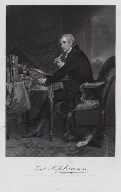 Francis Hopkinson (gravura) de Alonzo (after) Chappel