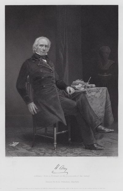 Henry Clay (gravura) de Alonzo (after) Chappel