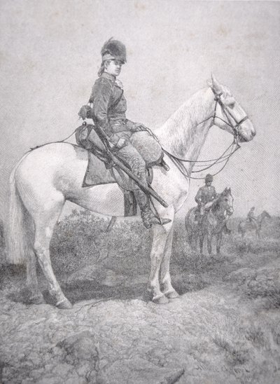 Henry Lee em 1780, ilustração da Harper