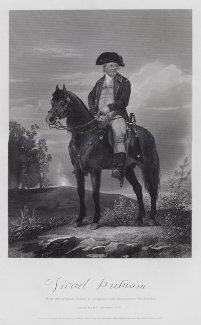 Israel Putnam (gravura) de Alonzo (after) Chappel