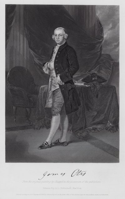 James Otis (gravura) de Alonzo (after) Chappel