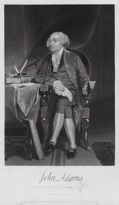 John Adams (gravura) de Alonzo (after) Chappel