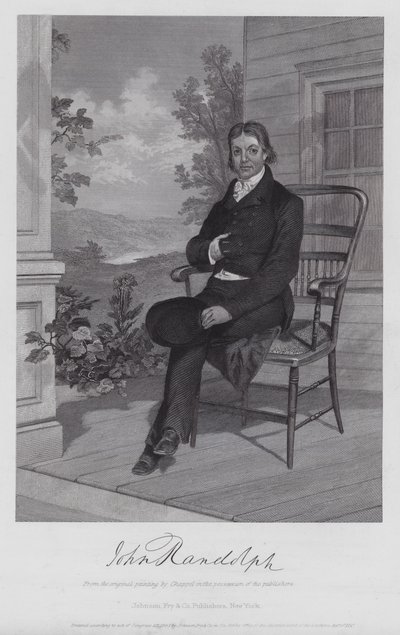 John Randolph (gravura) de Alonzo (after) Chappel