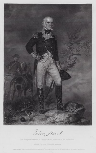 John Stark (gravura) de Alonzo (after) Chappel