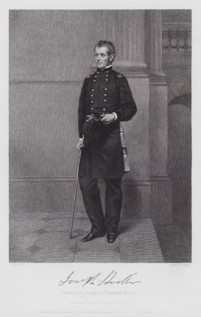 Joseph Hooker (gravura) de Alonzo (after) Chappel