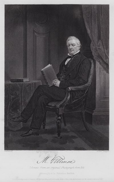 Millard Fillmore (gravura) de Alonzo (after) Chappel