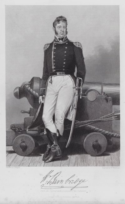 William Bainbridge (gravura) de Alonzo (after) Chappel