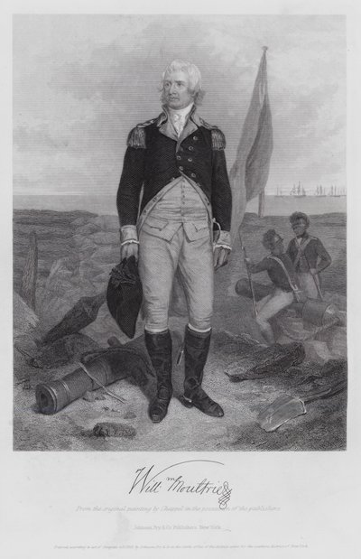 William Moultrie (gravura) de Alonzo (after) Chappel