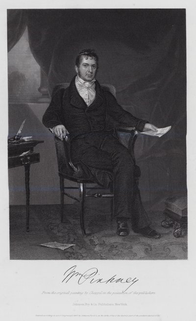 William Pinkney (gravura) de Alonzo (after) Chappel