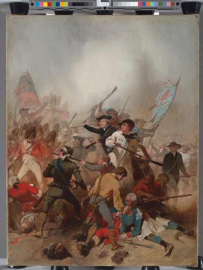 Batalha de Bunker Hill, 17 de junho de 1775, 1859 de Alonzo Chappel