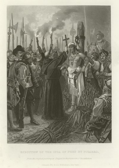 Execução do Inca de Alonzo Chappel
