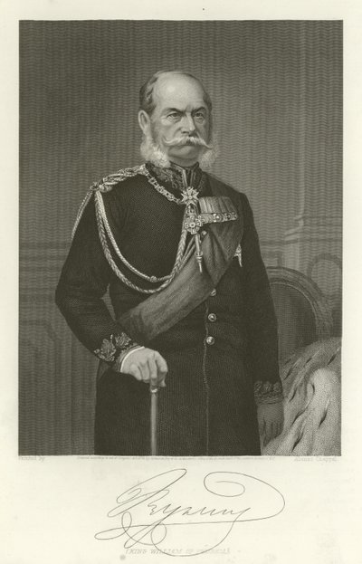 Rei, william, de, prussia de Alonzo Chappel
