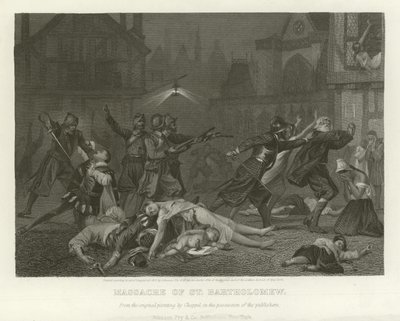 Massacre de São Bartolomeu de Alonzo Chappel