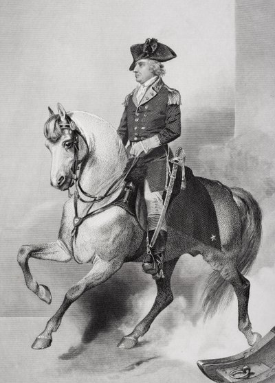 Retrato dos portões de Horatio (1728-1806) (lito) de Alonzo Chappel
