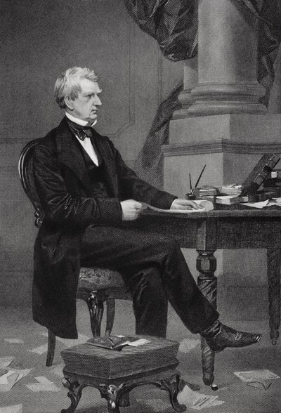 Retrato de William Henry Seward (1801-1872) de Alonzo Chappel