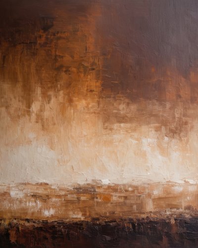 Calor do Deserto — Abstrato de Alpenglow Workshop