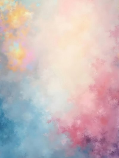 Abstrato em tons pastel de sonho de Alpenglow Workshop