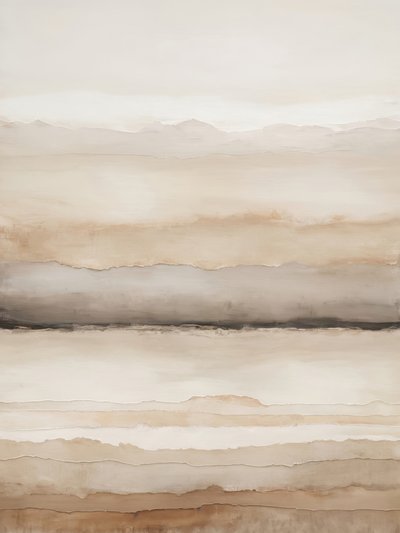 Abstrato em camadas com tons terrosos de Alpenglow Workshop