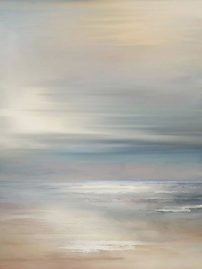 Horizonte marinho enevoado de Alpenglow Workshop