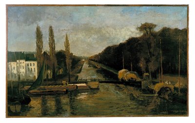 A Porte du Rivage em Bruxelas de Alphonse Asselbergs