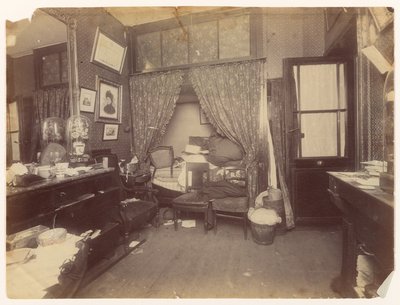 Assassinato da Viúva Limoy (Vista da Loja) de Alphonse Bertillon