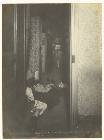 Descoberta do cadáver de Alphonse Bertillon