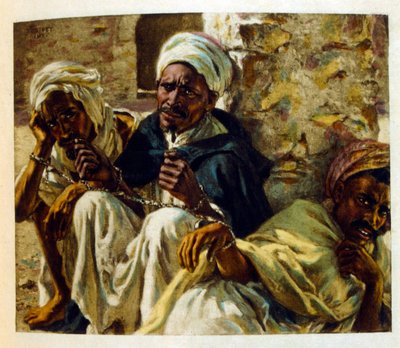 Ilustração de Dinet de "Mirages" Cenas da vida árabe. 1906. Mirages, Scenes De La Vie Arab foi ilustrado por Etienne Dinet com comentários de Silman Ben Ibrahim Bamer. Nasreddine Dinet nasceu como Alphonse-Etienne Dinet; (1861-1929) foi um francês de Alphonse Etienne Dinet