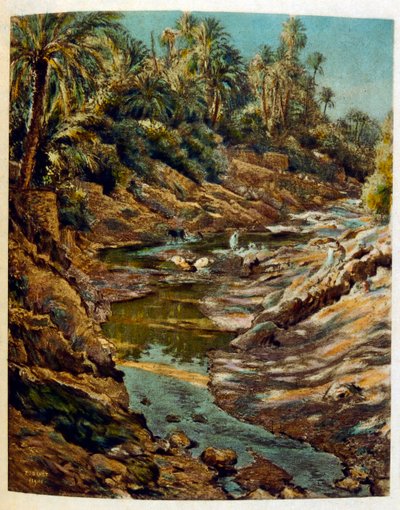 Ilustração de Dinet de "Mirages" Cenas da vida árabe. 1906. Mirages, Scenes De La Vie Arab foi ilustrado por Etienne Dinet com comentários de Silman Ben Ibrahim Bamer. Nasreddine Dinet nasceu como Alphonse-Etienne Dinet; (1861-1929) foi um francês de Alphonse Etienne Dinet