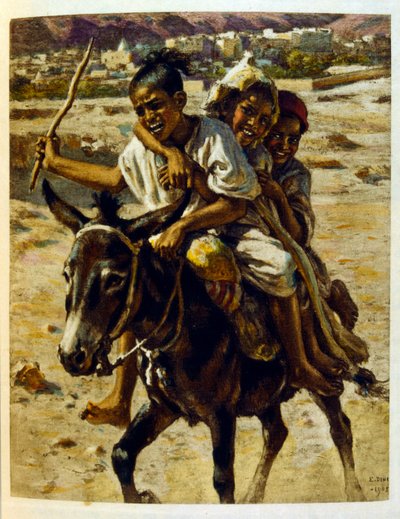 Ilustração por Dinet de 