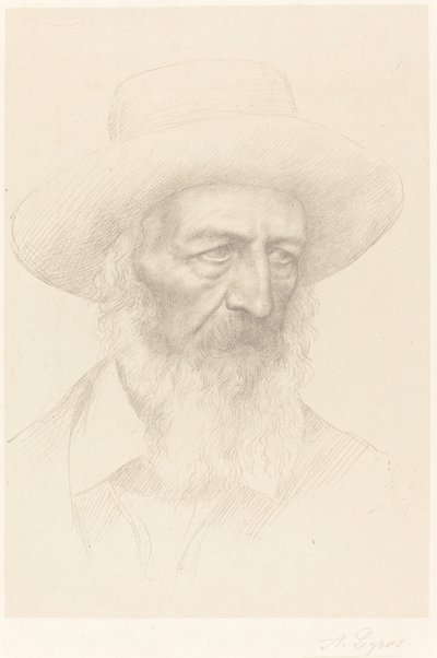 Alfred, Lorde Tennyson de Alphonse Legros