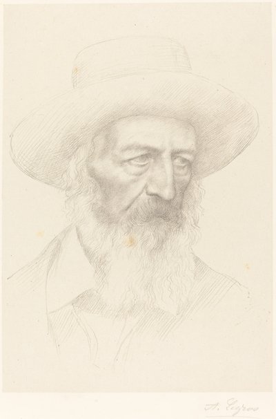 Alfred, Lorde Tennyson de Alphonse Legros