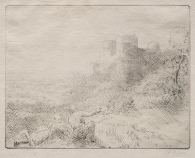 Um antigo castelo de Alphonse Legros