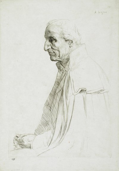 Um velho espanhol de Alphonse Legros