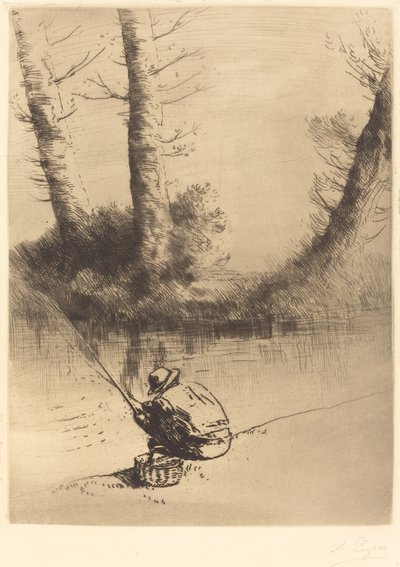 Pescador (Pescador) de Alphonse Legros
